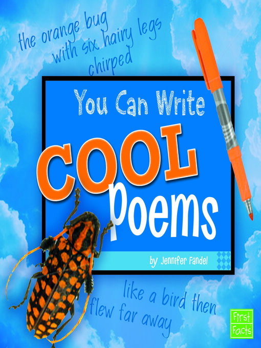 Title details for You Can Write Cool Poems by Jennifer Fandel - Available